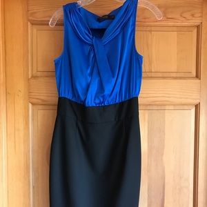 Limited blue and black dress